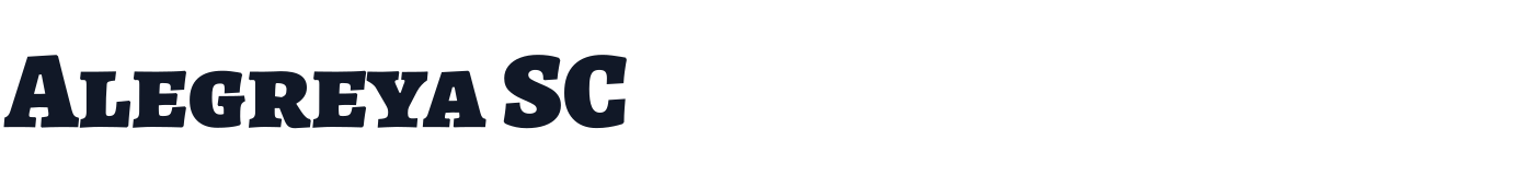Alegreya SC — AlegreyaSC-Black.ttf