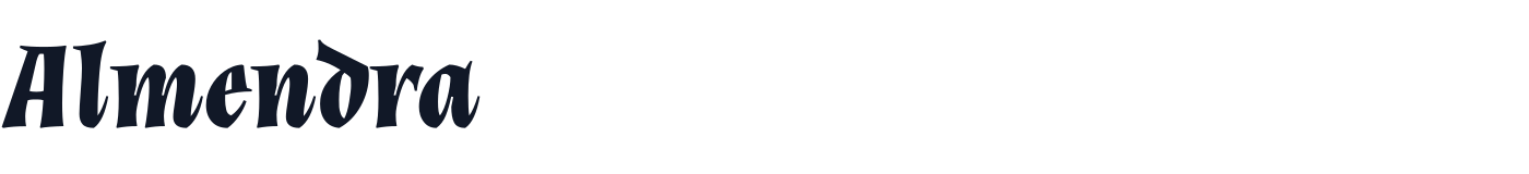 Almendra — Almendra-BoldItalic.ttf