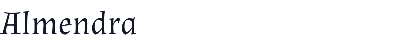 Almendra — Almendra-Regular.ttf