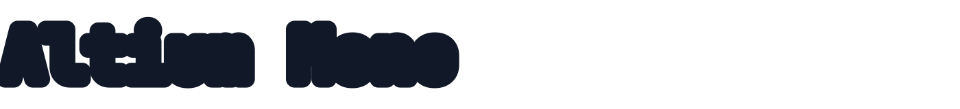 Altium Mono — Altium-Mono-ExtraBold.ttf