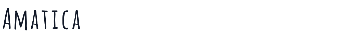 Amatica — AmaticaSC-Bold.otf