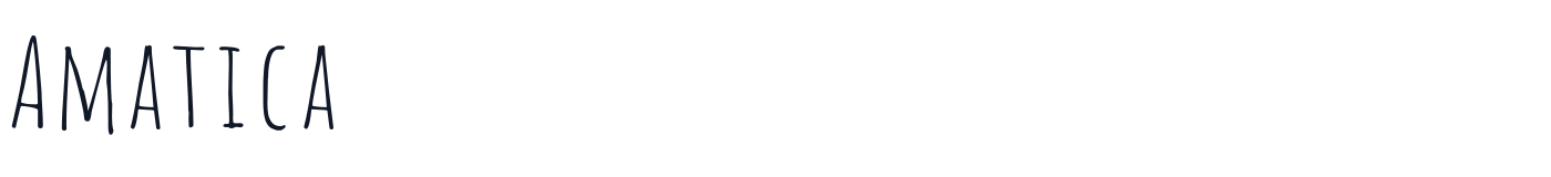 Amatica — AmaticaSC-Regular.otf