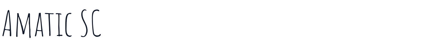 Amatic SC — AmaticSC-Regular.ttf