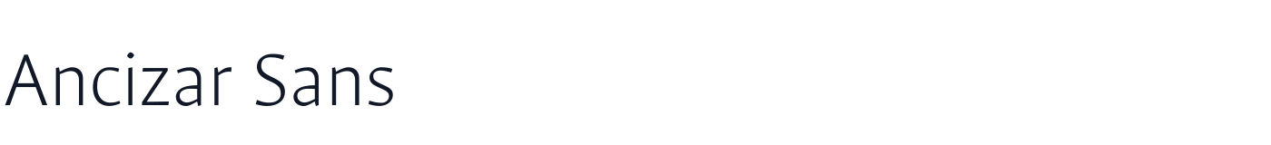 Ancizar Sans — AncizarSans[wght].ttf