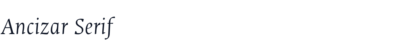 Ancizar Serif — AncizarSerif-Italic[wght].ttf