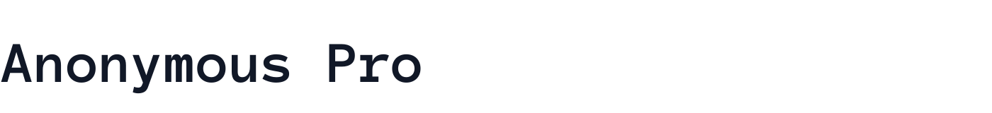 Anonymous Pro — AnonymousPro-Bold.ttf