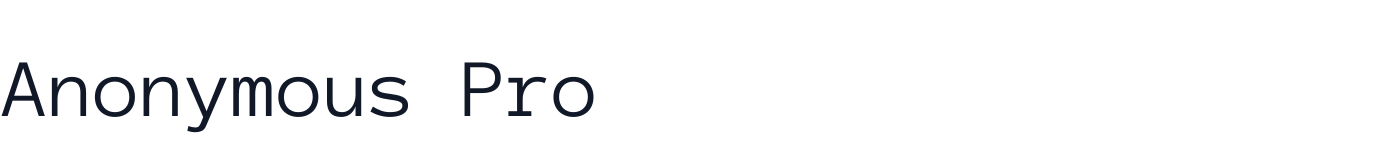 Anonymous Pro — AnonymousPro-Regular.ttf