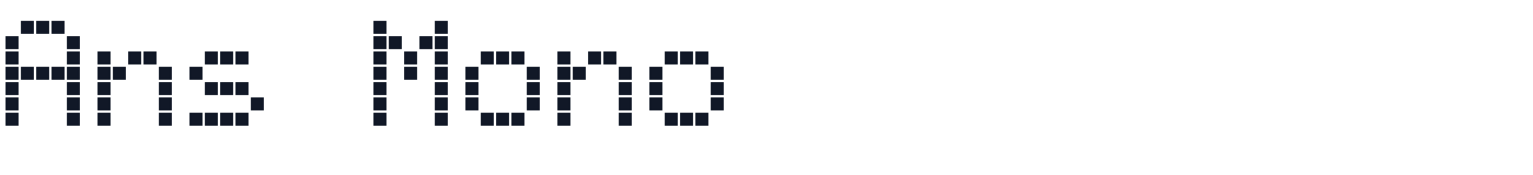 Ans Mono — AnsMono-Display.otf