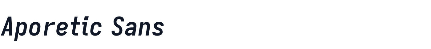 Aporetic Sans — 076286c9b0-aporetic-sans-normalbolditalic.ttf
