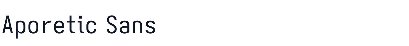 Aporetic Sans — aporetic-sans-normalregularupright.ttf