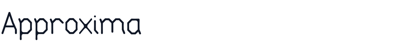 Approxima — Approxima-Regular.ttf