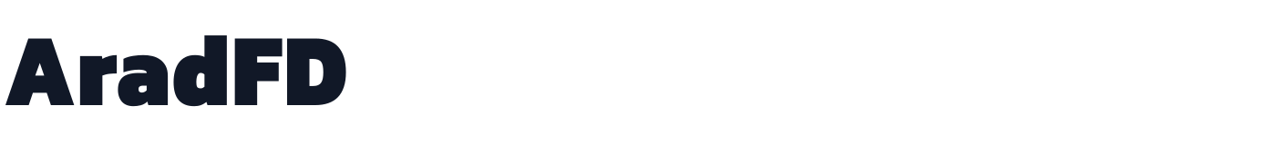 AradFD — AradFD-ExtraBlack.ttf