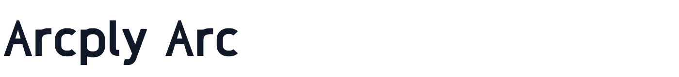 Arcply Arc — ArcplyArc-Bold.ttf