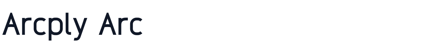 Arcply Arc — ArcplyArc-Regular.ttf