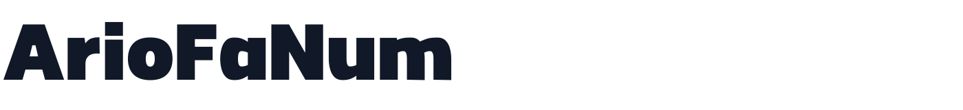 ArioFaNum — ArioFaNum-Dots4.ttf