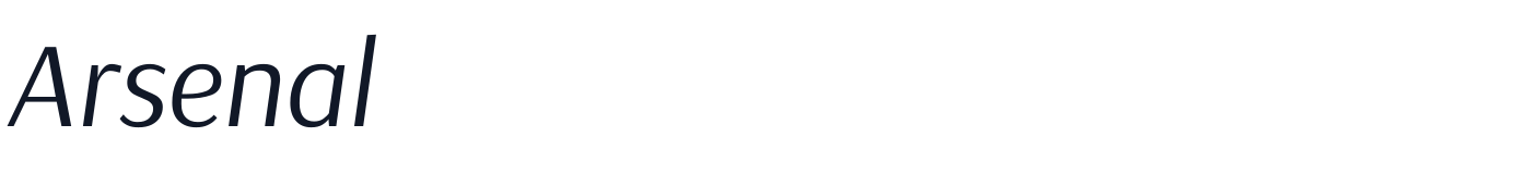 Arsenal — Arsenal-Italic.ttf