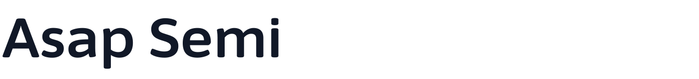 Asap Semi — AsapSemiExpanded-SemiBold.otf