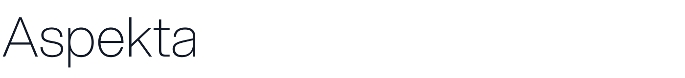 Aspekta — Aspekta-150.otf