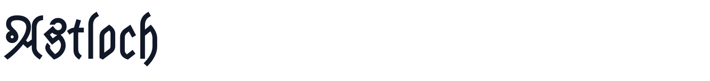 Astloch — Astloch-Bold.ttf