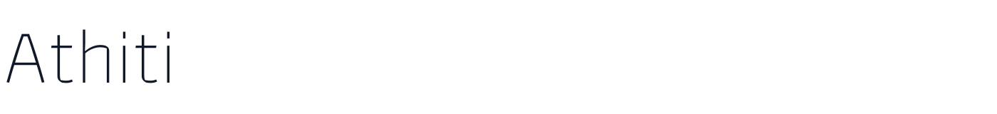 Athiti — Athiti-ExtraLight.ttf