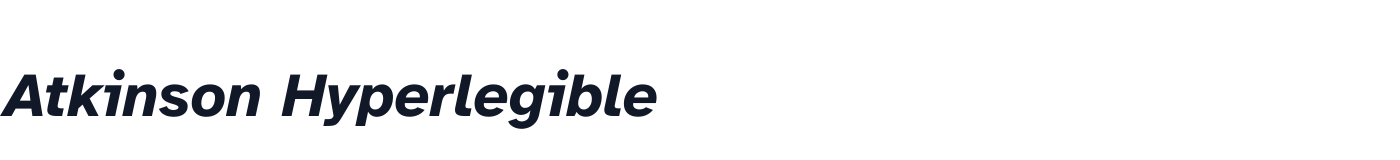 Atkinson Hyperlegible — AtkinsonHyperlegible-BoldItalic.ttf