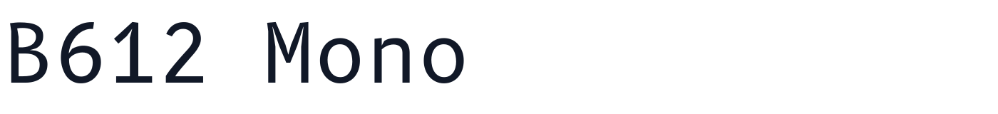 B612 Mono — B612Mono-Regular.ttf