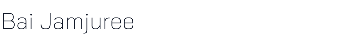 Bai Jamjuree — BaiJamjuree-ExtraLight.ttf