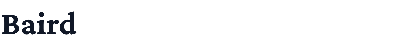 Baird — Baird-SemiBold.ttf