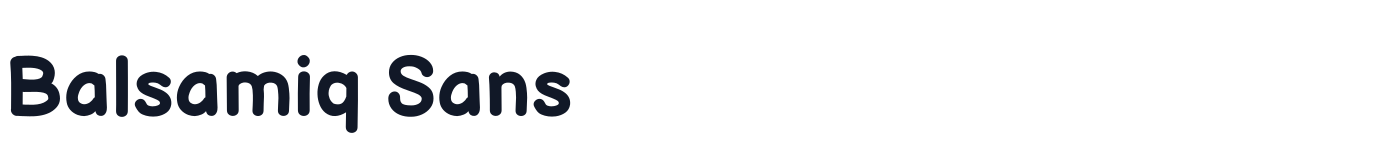 Balsamiq Sans — BalsamiqSans-Bold.ttf