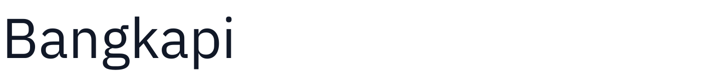 Bangkapi — Bangkapi-Regular.ttf