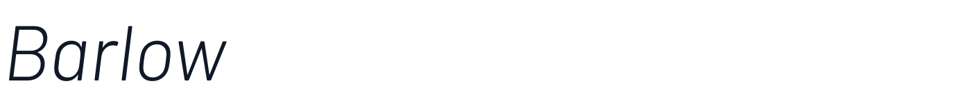 Barlow — Barlow-LightItalic.ttf