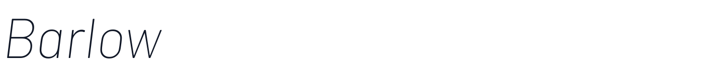 Barlow — Barlow-ThinItalic.ttf