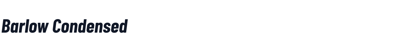 Barlow Condensed — BarlowCondensed-BoldItalic.ttf
