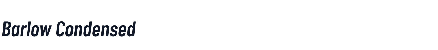 Barlow Condensed — BarlowCondensed-SemiBoldItalic.ttf