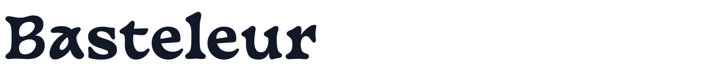 Basteleur — Basteleur-Bold.ttf