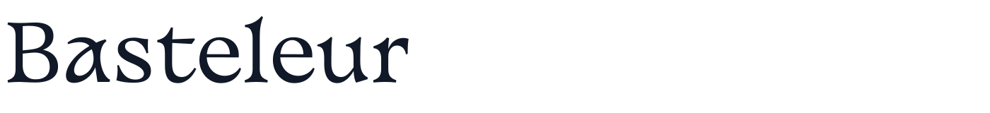 Basteleur — Basteleur-Moonlight.ttf