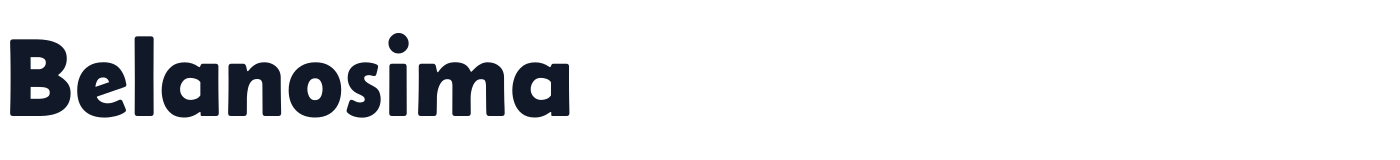 Belanosima — Belanosima-SemiBold.ttf
