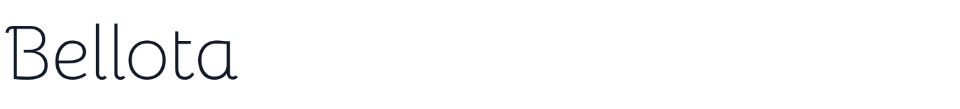 Bellota — Bellota-Light.ttf
