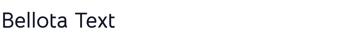 Bellota Text — BellotaText-Bold.ttf