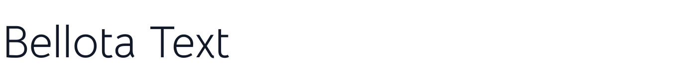 Bellota Text — BellotaText-Regular.ttf