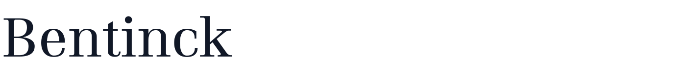 Bentinck — Bentinck-Regular.ttf