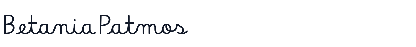 BetaniaPatmos — BetaniaPatmos-InGDL.otf
