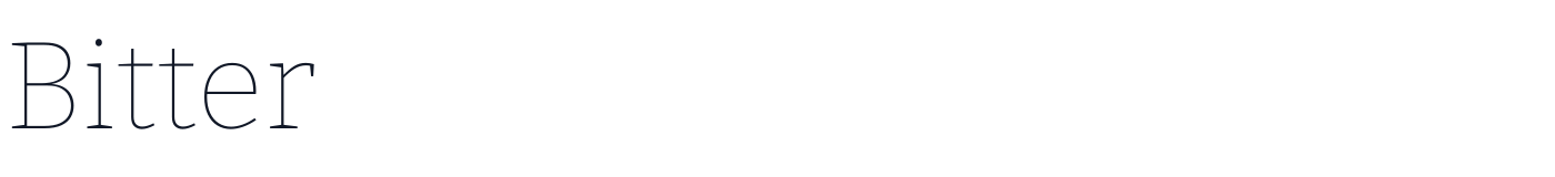Bitter — Bitter[wght].ttf