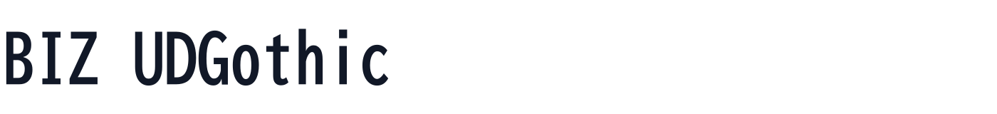 BIZ UDGothic — BIZUDGothic-Bold.ttf