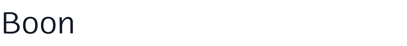 Boon — Boon-Regular.otf