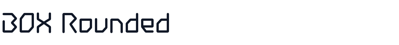 BOX Rounded — BOXRounded-Regular.otf