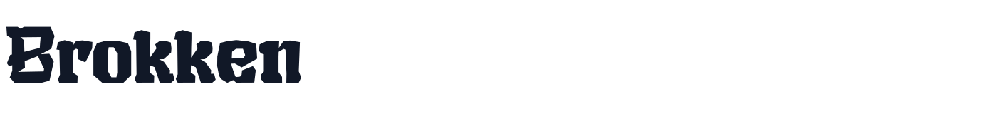 Brokken — Brokken-Bold.otf