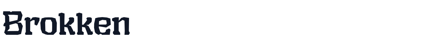 Brokken — Brokken-Regular.ttf