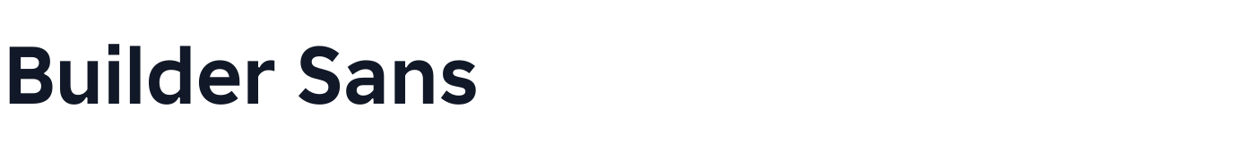 Builder Sans — BuilderSans-Bold-700.otf