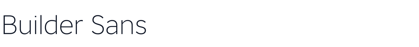 Builder Sans — BuilderSans-Light-300.otf